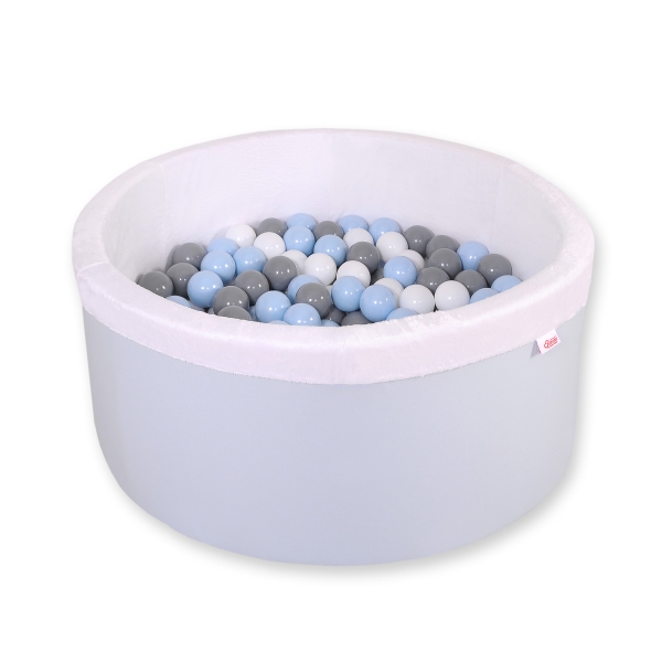 Minky Ballenbak met Ballen 4x50 st Blauw