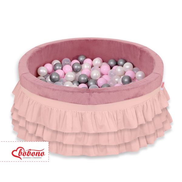 Minky Ballenbak met Ballen 4x50 st Stofroze