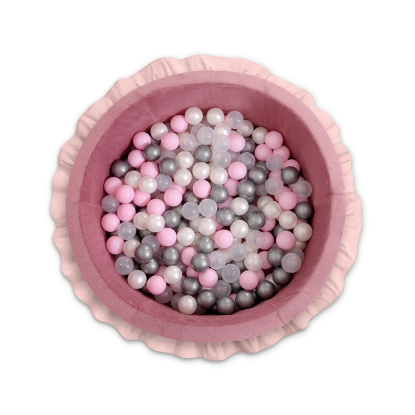Minky Ballenbak met Ballen 4x50 st Stofroze