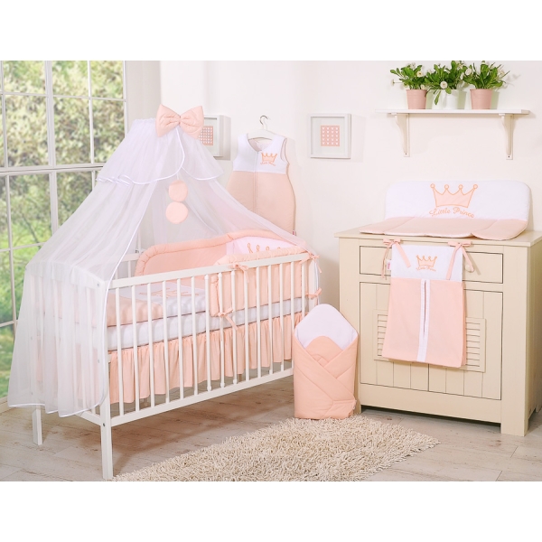 Muskietennet van Tule voor Ledikant -  Sifonki Poederroze Little Prince Princess