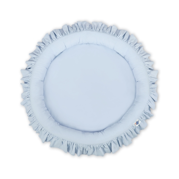 Nest met Volant voor Hangende Klamboe Blauw