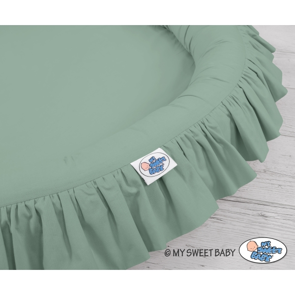 Nest met Volant voor Hangende Klamboe Pastelgroen
