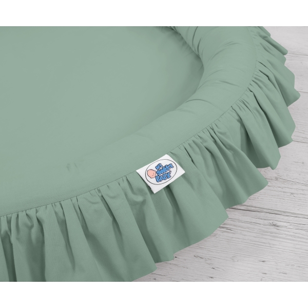 Nest met Volant voor Hangende Klamboe Pastelgroen