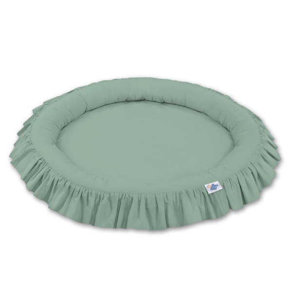 Nest met Volant voor Hangende Klamboe Pastelgroen