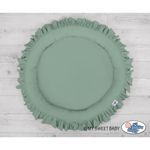Nest met Volant voor Hangende Klamboe Pastelgroen