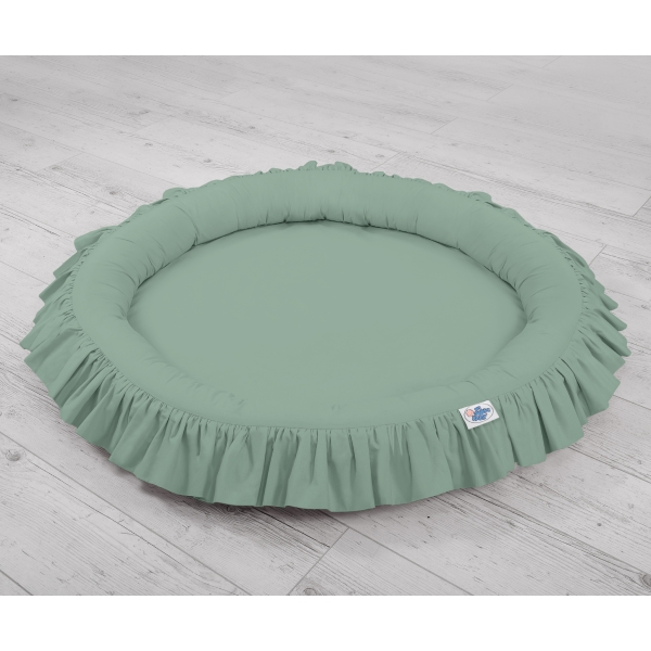 Nest met Volant voor Hangende Klamboe Pastelgroen