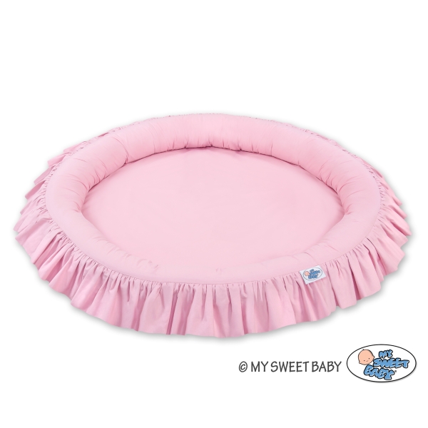 Nest met Volant voor Hangende Luifel Roze
