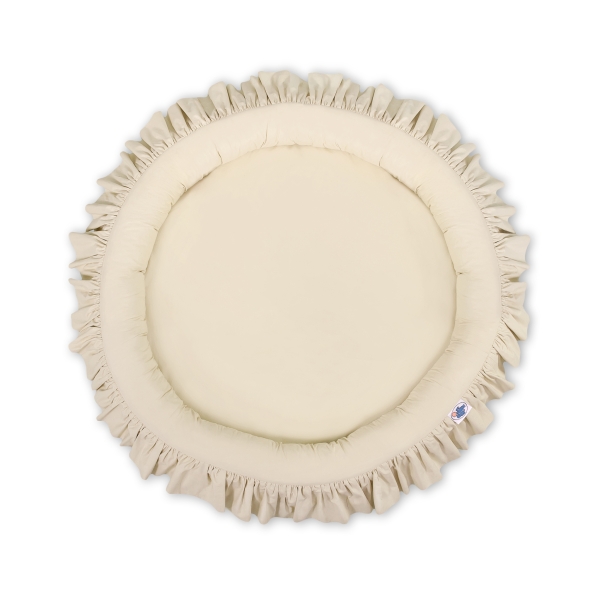 Nest met Volant voor Klamboesluier Beige