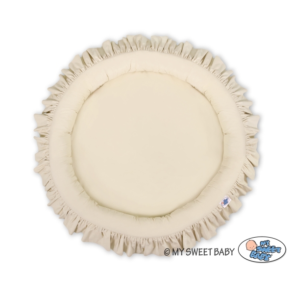 Nest met Volant voor Klamboesluier Beige