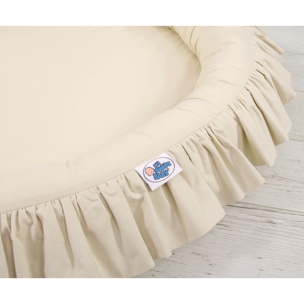 Nest met Volant voor Klamboesluier Beige