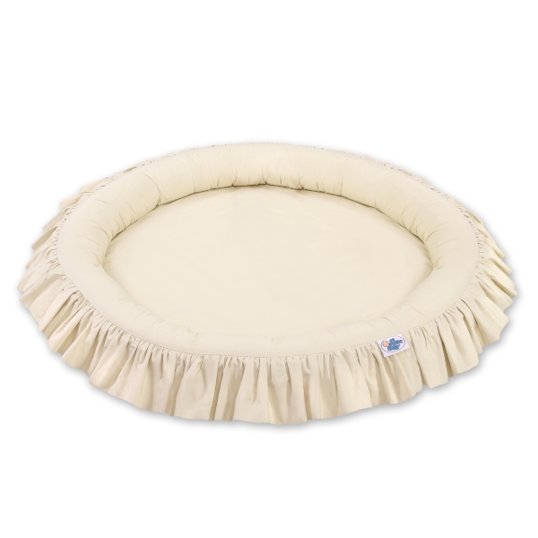 Nest met Volant voor Klamboesluier Beige