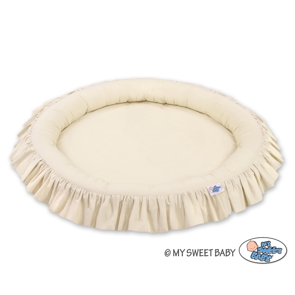 Nest met Volant voor Klamboesluier Beige