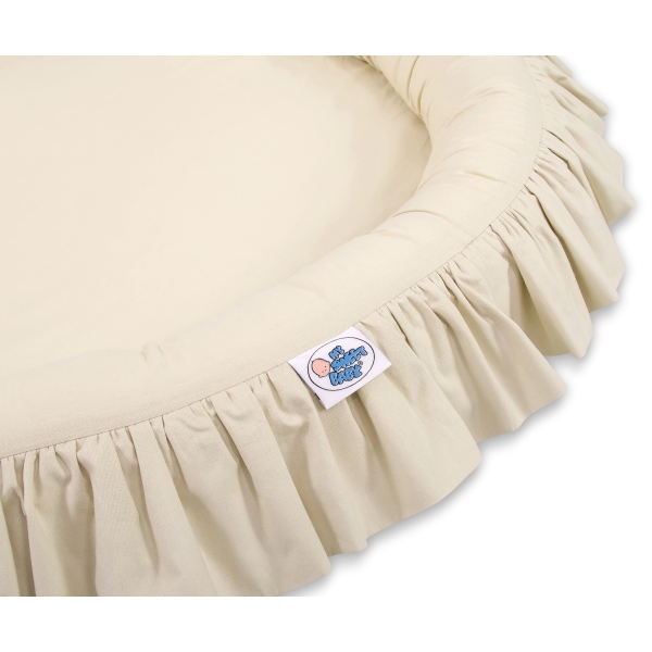 Nest met Volant voor Klamboesluier Beige