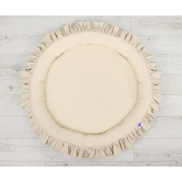 Nest met Volant voor Klamboesluier Beige