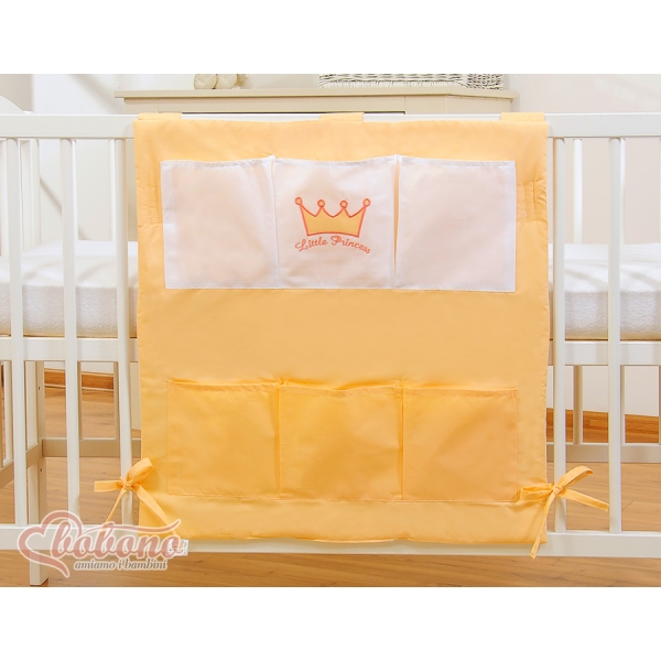 Opbergtas voor Kinderbed -  Perzik Little Prince Princess