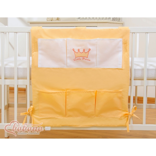 Opbergtas voor Kinderbed -  Perzik Little Prince Princess