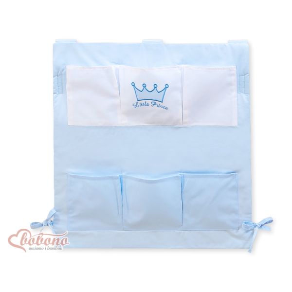 Opbergtas voor Ledikant -  Blauw Little Prince Princess