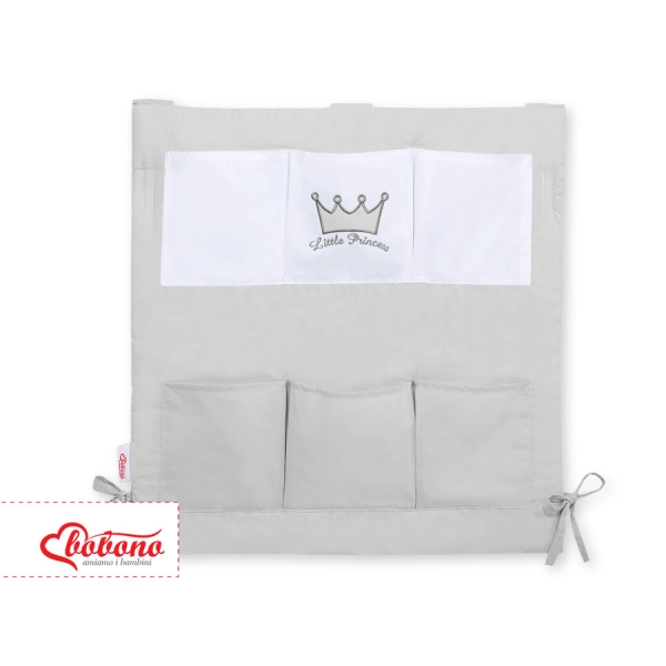 Opbergtas voor Ledikant -  Grijs Little Prince Princess