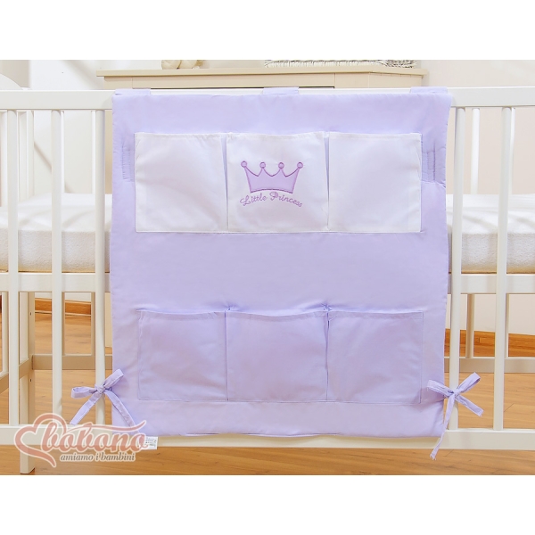 Opbergtas voor Ledikant -  Purper Little Prince Princess
