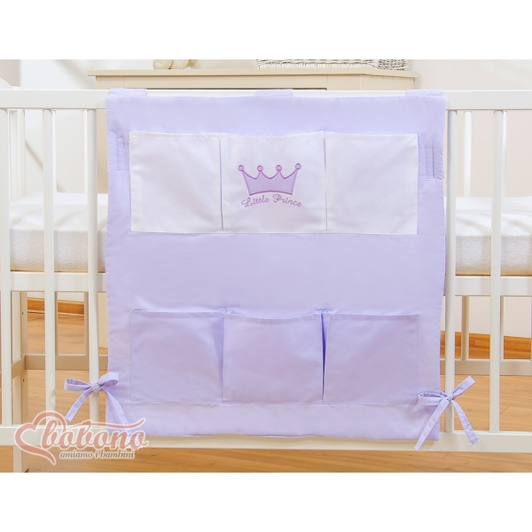 Opbergtas voor Ledikant -  Purper Little Prince Princess