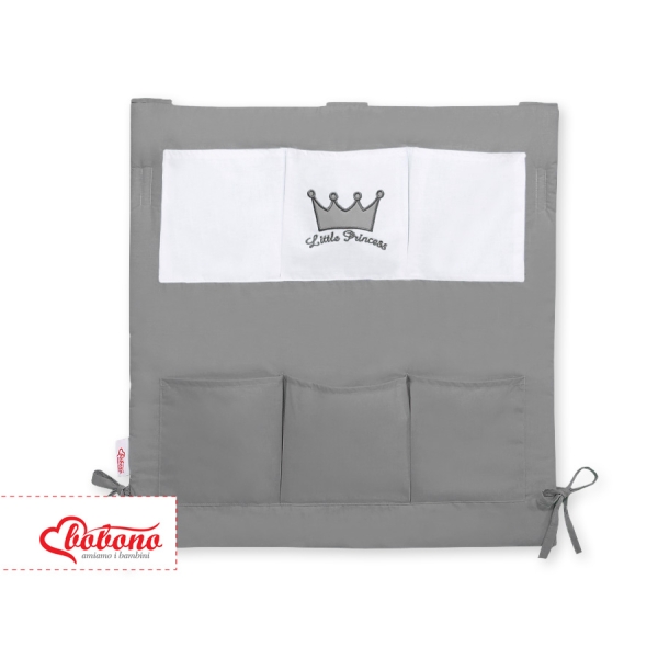 Organizer voor Ledikant Opbergzak -  Antraciet Little Prince Princess