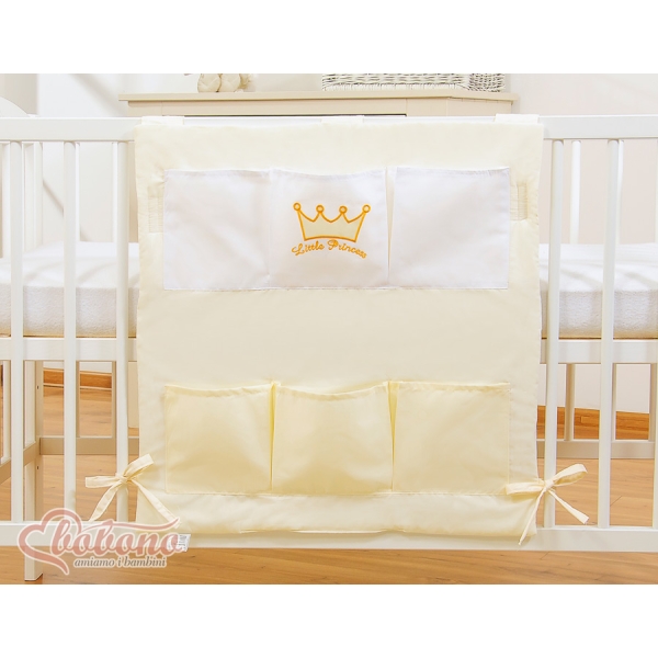 Organizer voor Ledikant Opbergzak -  Ivoor Little Prince Princess