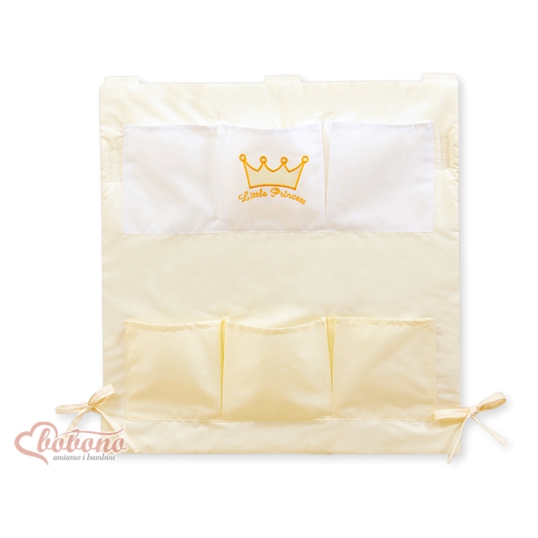 Organizer voor Ledikant Opbergzak -  Ivoor Little Prince Princess