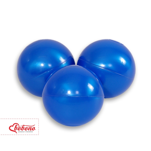 Plastic Ballen voor Ballenbak 50 st Parelblauw