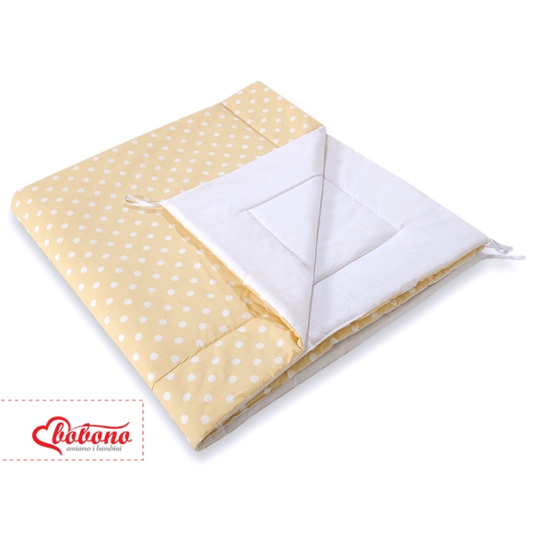 Set: Tipi-tent Speelkleed Beige Polkaprikker