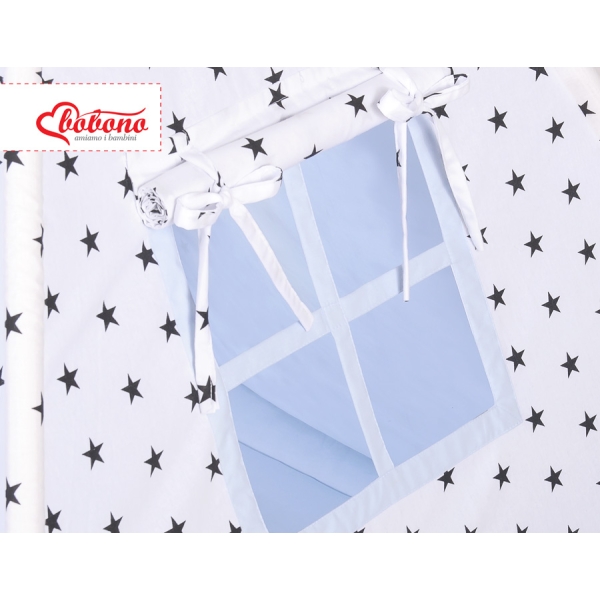 Set: Tipi-tent Speelkleed Blauw