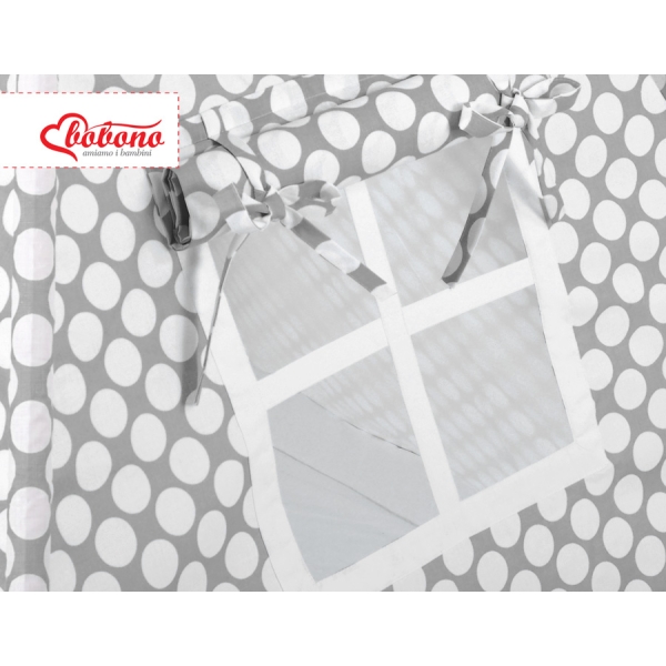 Set: Tipi-tent Speelkleed Grijs