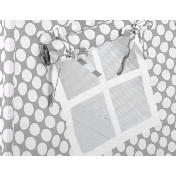 Set: Tipi-tent Speelkleed Grijs