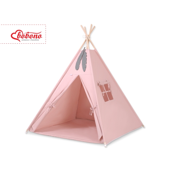 Set: Tipi-tent Speelkleed Stofroze