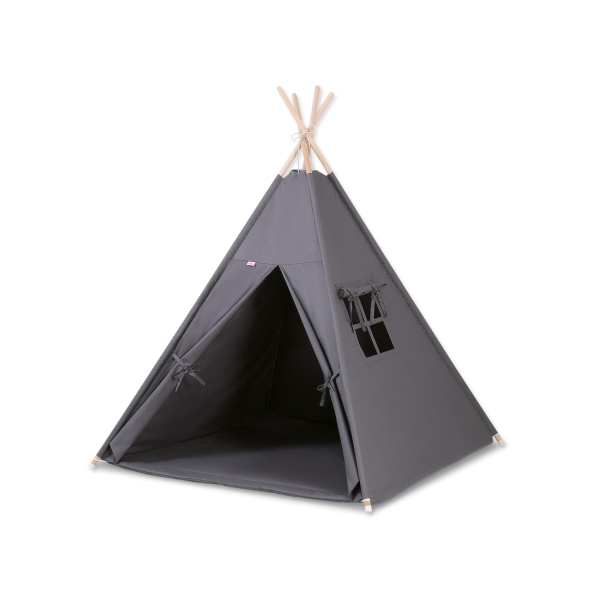 Set: Tipi-tent Speelmat   Antraciet