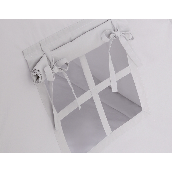 Set: Tipi-tent Speelmat   Grijs