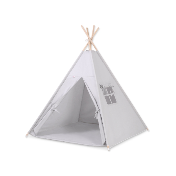 Set: Tipi-tent Speelmat   Grijs
