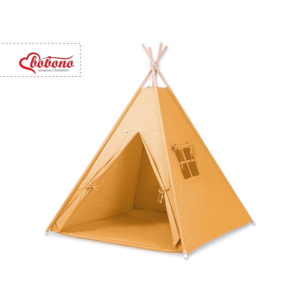 Set: Tipi-tent Speelmat   Honing Mosterd