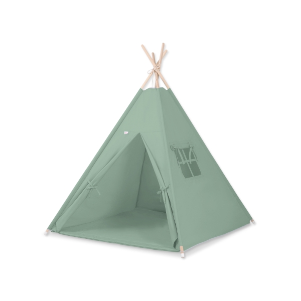 Set: Tipi-tent Speelmat   Pastelgroen