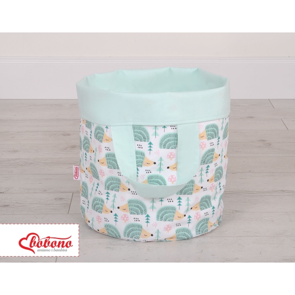 Speelgoedmand M Mint Egel