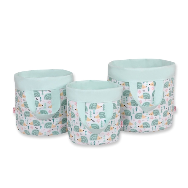 Speelgoedmand M Mint Egel