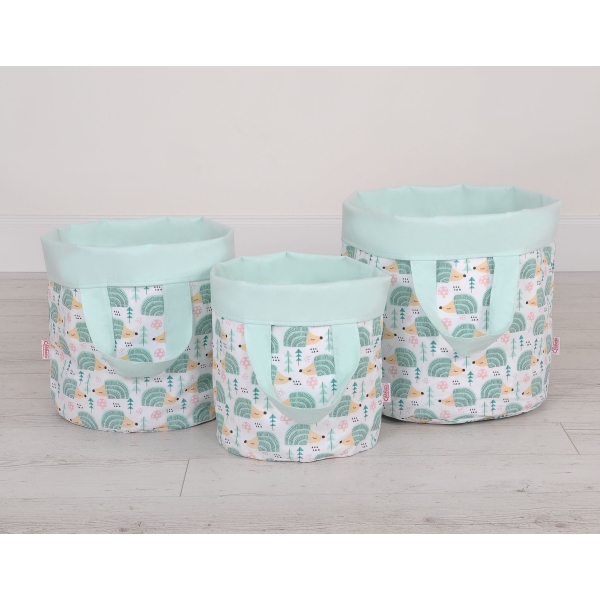 Speelgoedmand M Mint Egel