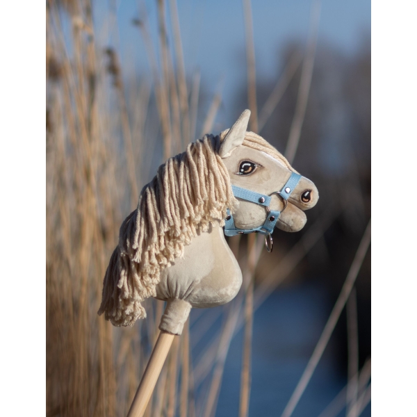 Stokpaard Hobby Paard Cremello A4
