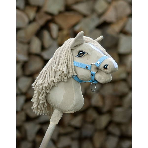 Stokpaard Hobby Paard Cremello A4
