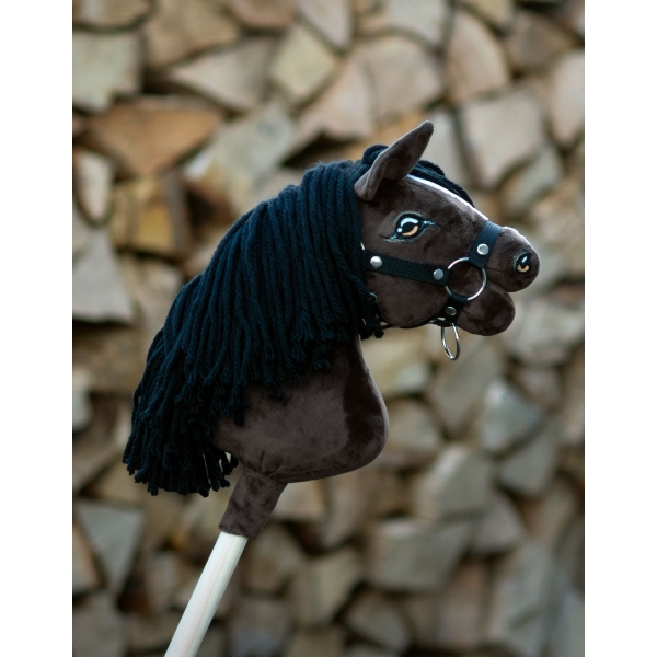 Stokpaard Hobby Paard Donkere Baai A4
