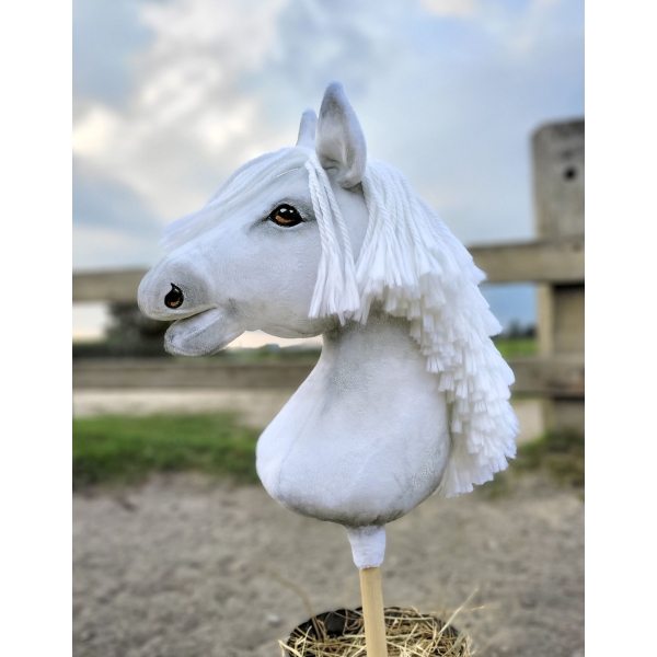 Stokpaard Wit Hobby Horse