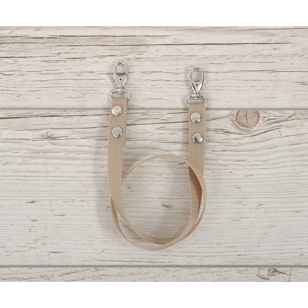Teugels voor stokpaard Beige