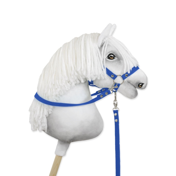 Teugels voor stokpaard Blauw