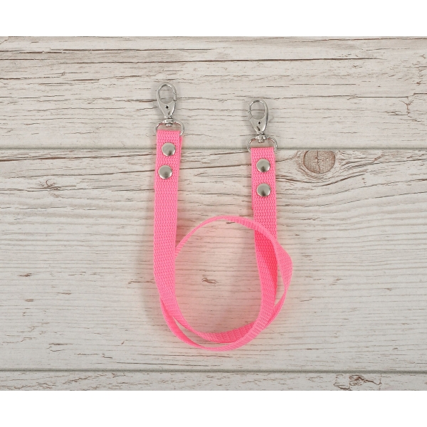 Teugels voor stokpaard Roze