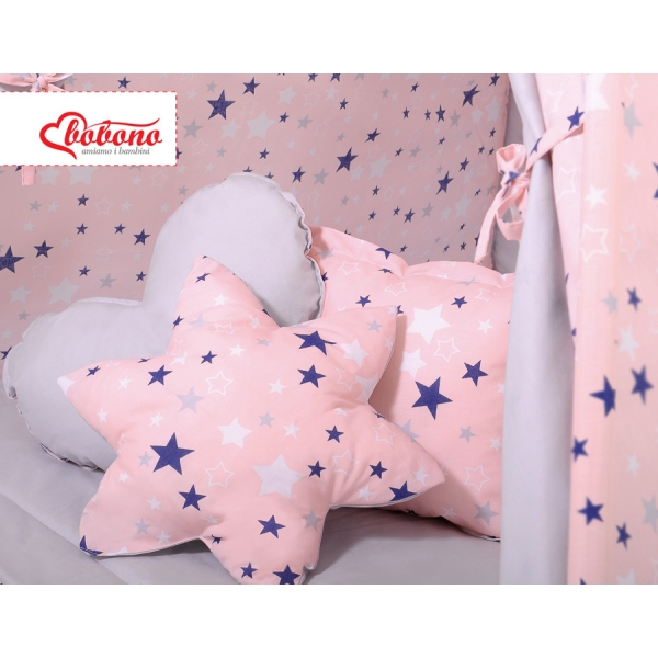 MEGA TIPI SET: Tipi-tent + speelmat + kussens + GRATIS decoratieve veren Blauw Roze Grijs Sterren