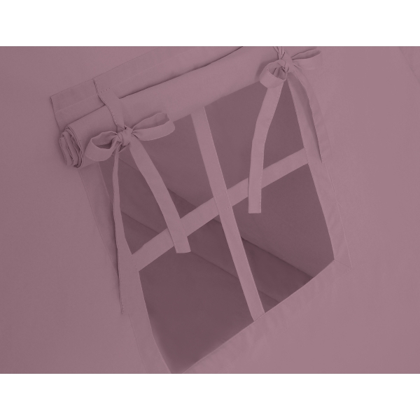 MEGA TIPI SET: Tipi-tent + speelmat + kussens + GRATIS decoratieve veren Pastelviolet